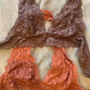 FREE PEOPLE HALTER BRALETTE BUNDLE